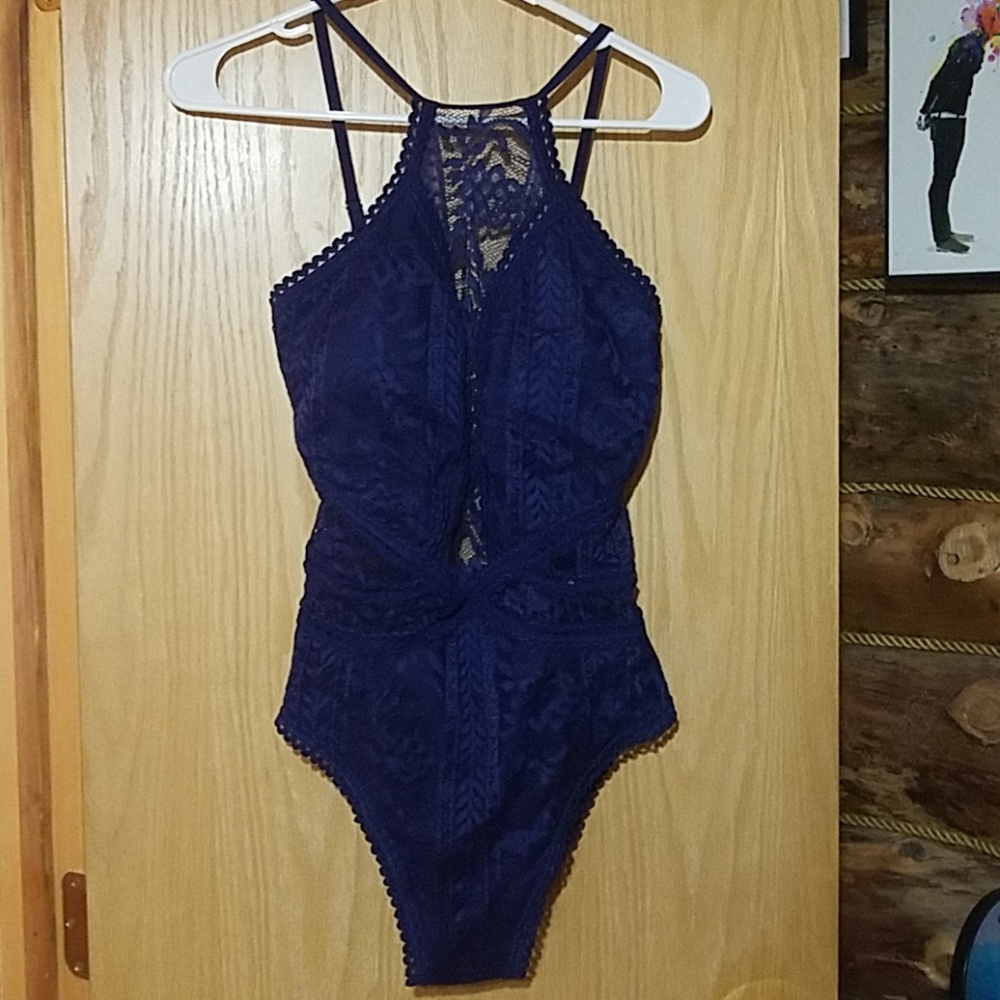 Gorgeous Lace bathing/body suit NWOT
